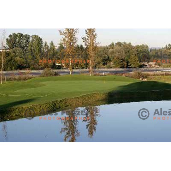 Second hole at Trnovo golf course in Ljubljana 30.9.2007. Photo by Ales Fevzer 
