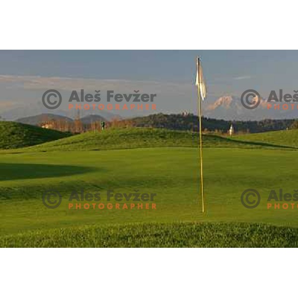 7th green at Trnovo golf course in Ljubljana 30.9.2007. Photo by Ales Fevzer 