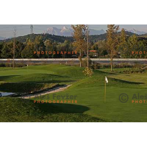 First green at Trnovo golf course in Ljubljana 30.9.2007. Photo by Ales Fevzer 