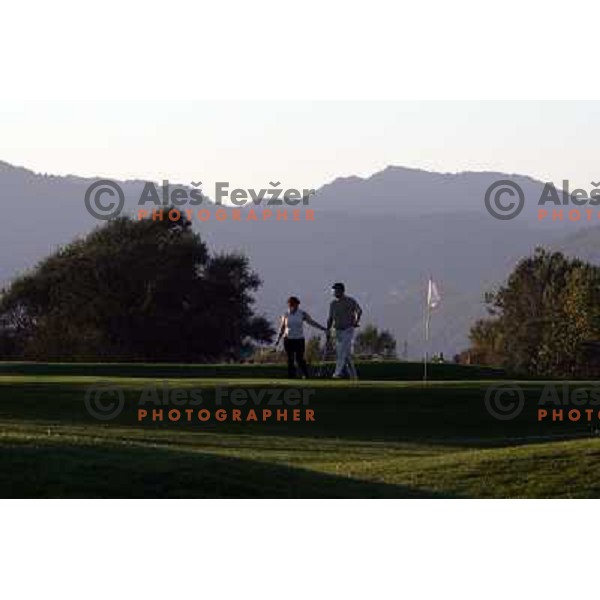 9th green at Trnovo golf course in Ljubljana 30.9.2007. Photo by Ales Fevzer 