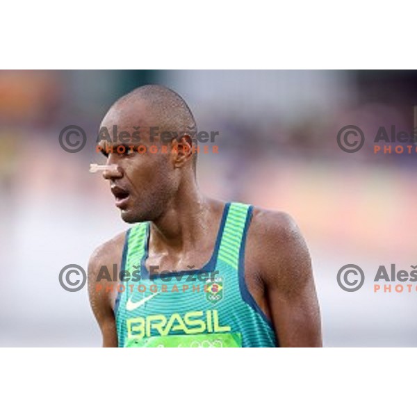 at the finsh of Marathon at Sambadromo during Rio de Janeiro 2016 Olympic games , Brazil on August 21 , 2016