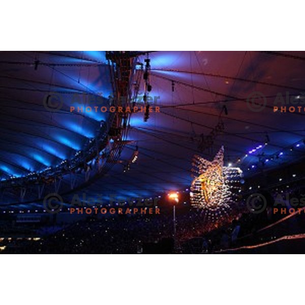 Closing Ceremony of Rio de Janeiro 2016 Olympic games on Maracana stadium , Brazil on August 21, 2016