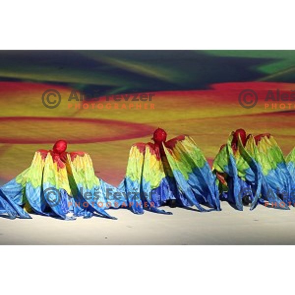 Closing Ceremony of Rio de Janeiro 2016 Olympic games on Maracana stadium , Brazil on August 21, 2016