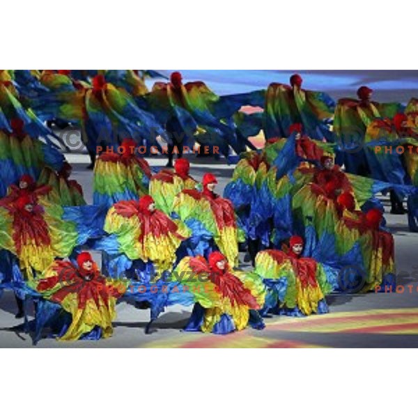 Closing Ceremony of Rio de Janeiro 2016 Olympic games on Maracana stadium , Brazil on August 21, 2016