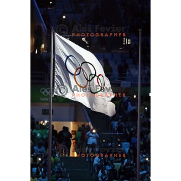 Closing Ceremony of Rio de Janeiro 2016 Olympic games on Maracana stadium , Brazil on August 21, 2016