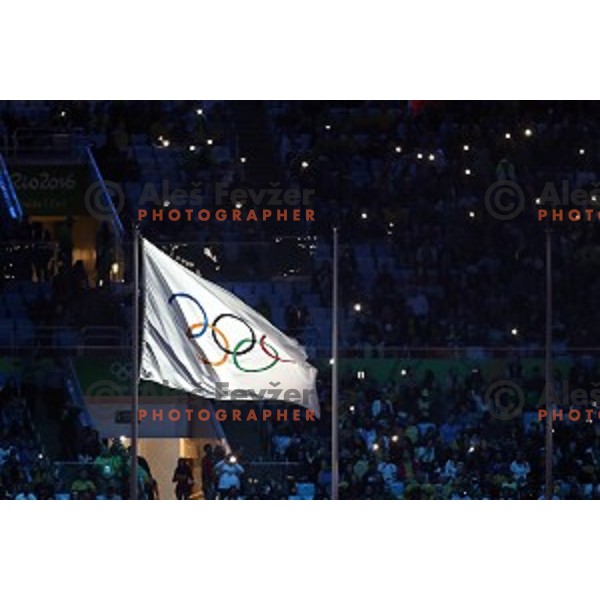 Closing Ceremony of Rio de Janeiro 2016 Olympic games on Maracana stadium , Brazil on August 21, 2016