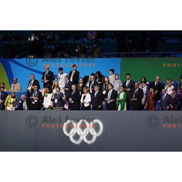 Closing Ceremony of Rio de Janeiro 2016 Olympic games on Maracana stadium , Brazil on August 21, 2016