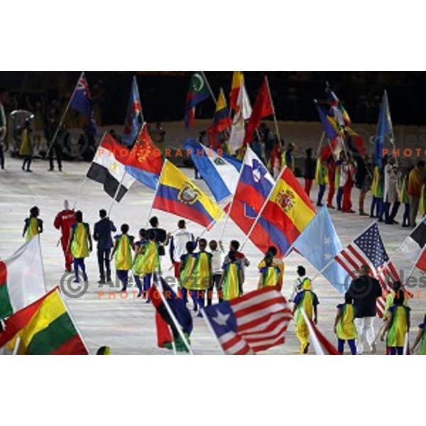 Closing Ceremony of Rio de Janeiro 2016 Olympic games on Maracana stadium , Brazil on August 21, 2016