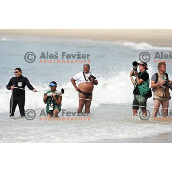 Women\'s Triathlon at Copacabana Beach during Rio de Janeiro 2016 Olympic games , Brazil on August 20 , 2016