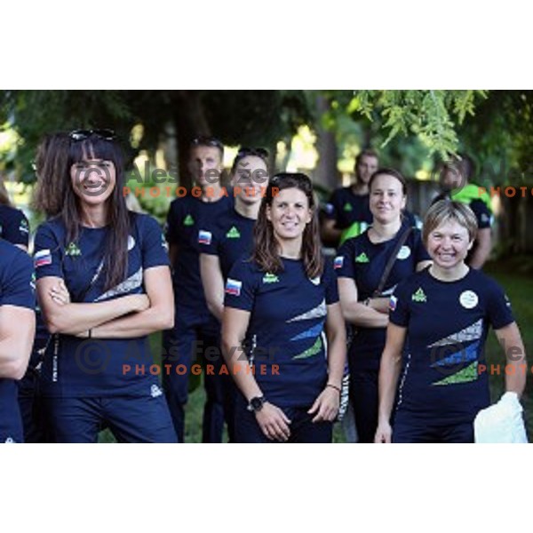 Reception for Slovenia Olympic Team by president of the Goverment of Slovenia in Ljubljana on August 26, 2016