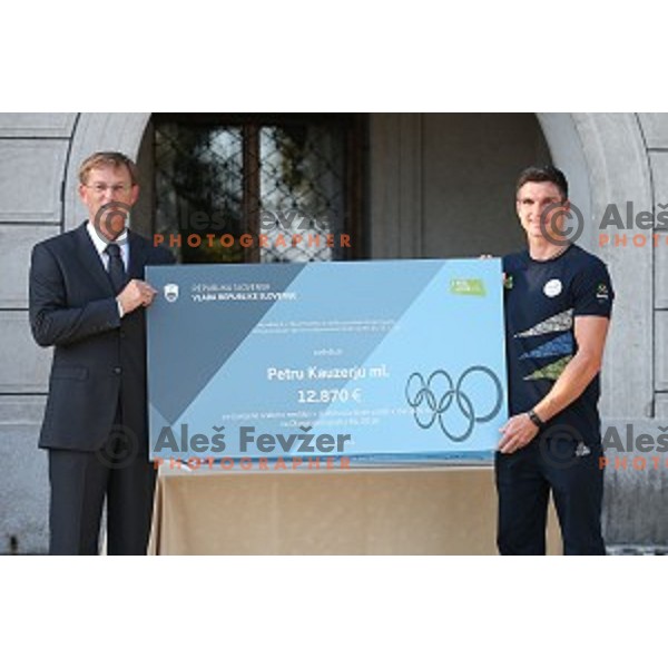 Reception for Slovenia Olympic Team by president of the Goverment of Slovenia in Ljubljana on August 26, 2016