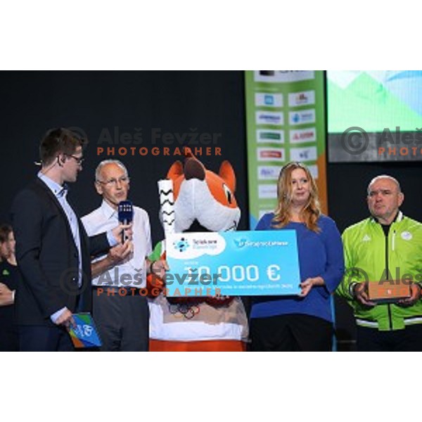 Reception for Slovenia Olympic Team in BTC City, Ljubljana on August 26, 2106