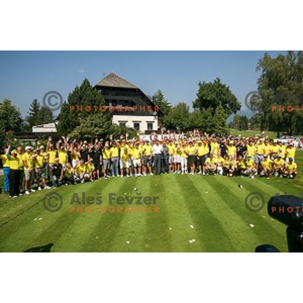 Anze Kopitar Charity golf tournament at Bled Golf Course, Slovenia on August 27, 2016