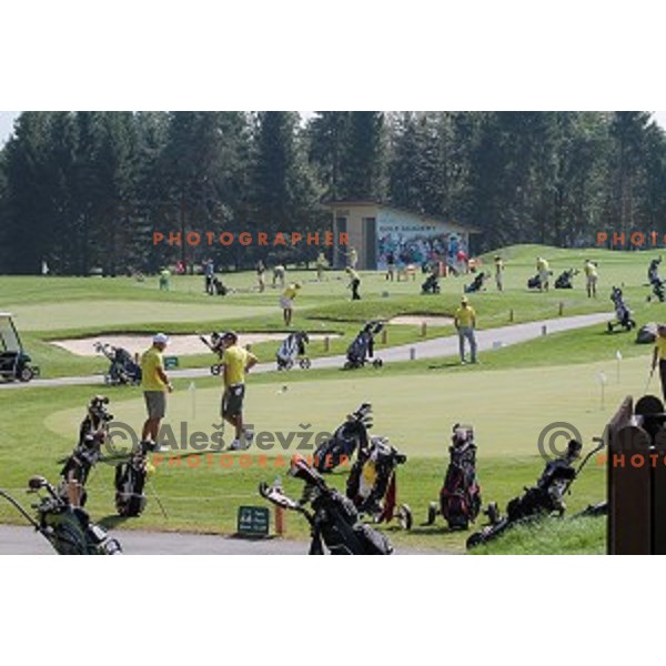 Anze Kopitar Charity golf tournament at Bled Golf Course, Slovenia on August 27, 2016