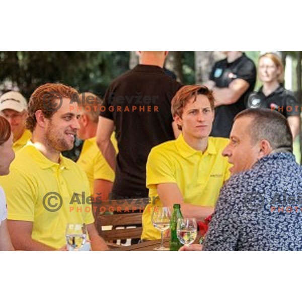 Anze Kopitar Charity golf tournament at Bled Golf Course, Slovenia on August 27, 2016