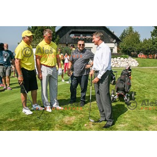 Anze Kopitar Charity golf tournament at Bled Golf Course, Slovenia on August 27, 2016