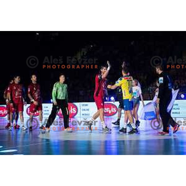 in action during handball match of SEHA Gazprom League between Ceelje Pivovarna Lasko and Veszprem, Arena Zlatorog, Celje, September 3rd, 2016.