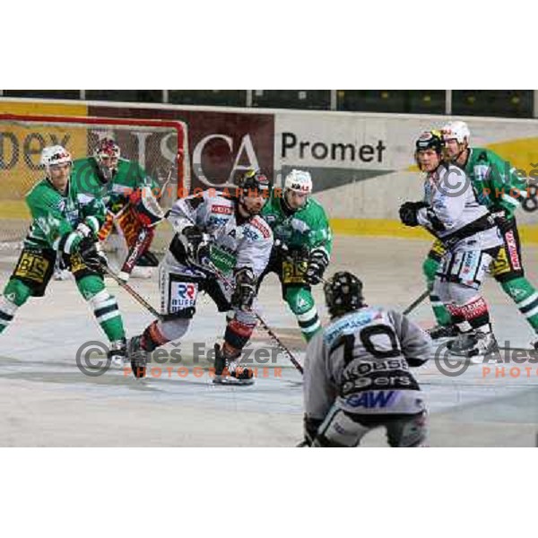 Kontrec at match ZM Olimpija-Graz 99er in Ebel league,played in Ljubljana,Slovenia 9.10.2007. Photo by Ales Fevzer 