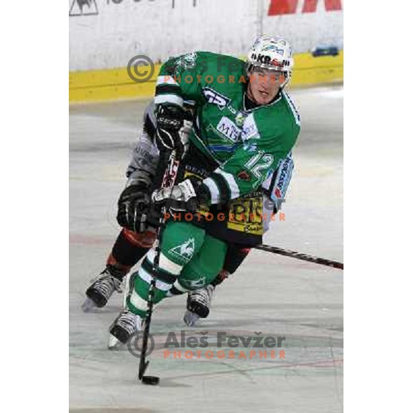 Ryan Jardine at match ZM Olimpija-Graz 99er in Ebel league,played in Ljubljana,Slovenia 9.10.2007. Photo by Ales Fevzer 