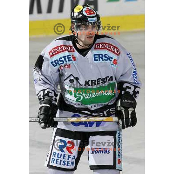 Ivo Jan at match ZM Olimpija-Graz 99er in Ebel league,played in Ljubljana,Slovenia 9.10.2007. Photo by Ales Fevzer 