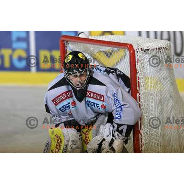 Dalpiaz at match ZM Olimpija-Graz 99ers in Ebel league,played in Ljubljana,Slovenia 9.10.2007. Graz 99ers won the match 3:1.Photo by Ales Fevzer 