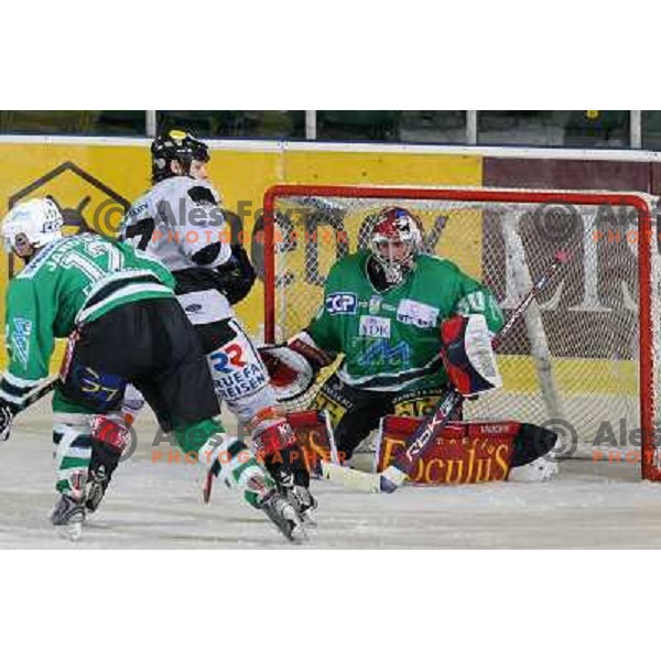 Alex Westlund at match ZM Olimpija-Graz 99ers in Ebel league,played in Ljubljana,Slovenia 9.10.2007. Graz 99ers won the match 3:1.Photo by Ales Fevzer 