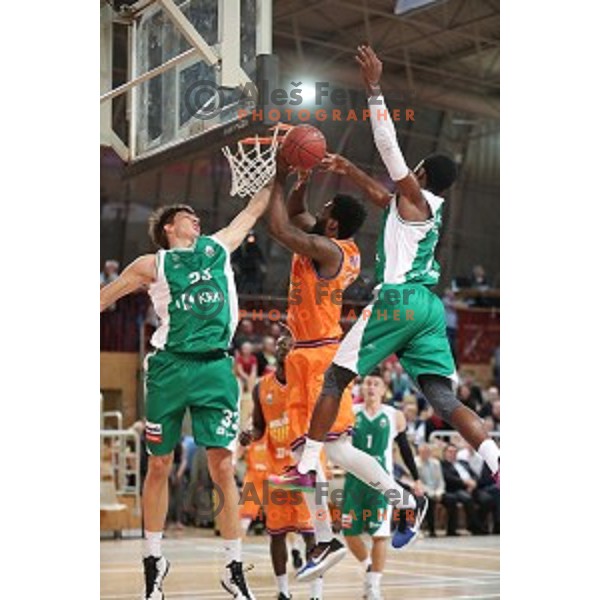 Kyle Casey of Helios Suns in action during Slovenian SuperCup between Krka and Helios Suns in Podcetrtek on September 28, 2016