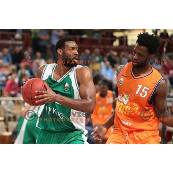action during Slovenian SuperCup between Krka and Helios Suns in Podcetrtek on September 28, 2016