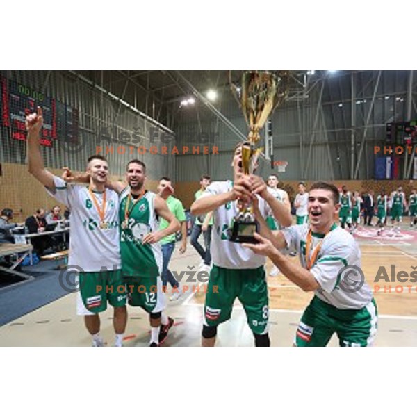 action during Slovenian SuperCup between Krka and Helios Suns in Podcetrtek on September 28, 2016