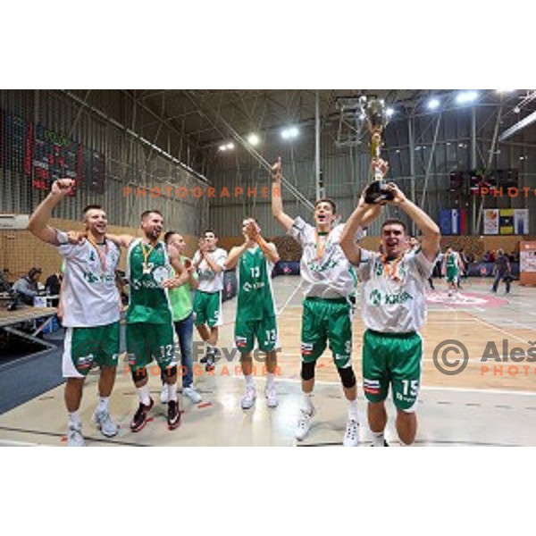 action during Slovenian SuperCup between Krka and Helios Suns in Podcetrtek on September 28, 2016