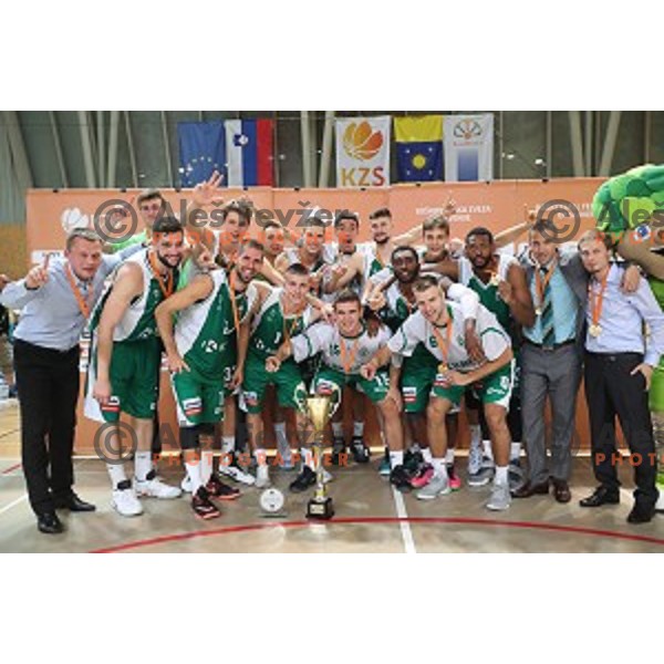 action during Slovenian SuperCup between Krka and Helios Suns in Podcetrtek on September 28, 2016