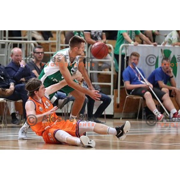 action during Slovenian SuperCup between Krka and Helios Suns in Podcetrtek on September 28, 2016