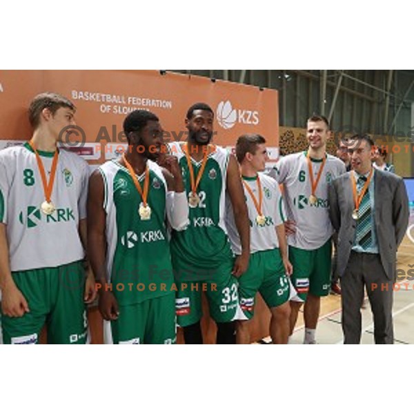 action during Slovenian SuperCup between Krka and Helios Suns in Podcetrtek on September 28, 2016