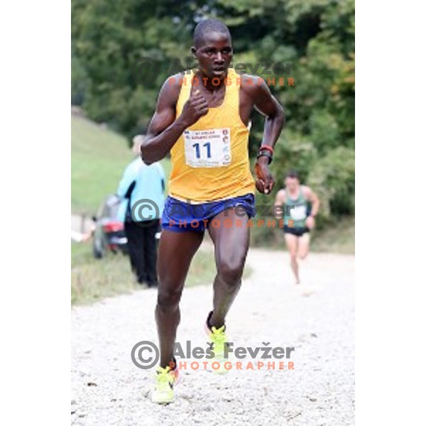 Joel Ayeko (UGA) at 37. Smarna Gora race- WMRA Grand Prix Final, Ljubljana, Slovenia on October 1, 2016