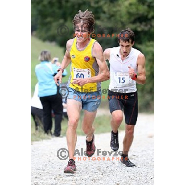 Miran Cvet (SLO) at 37. Smarna Gora race- WMRA Grand Prix Final, Ljubljana, Slovenia on October 1, 2016 