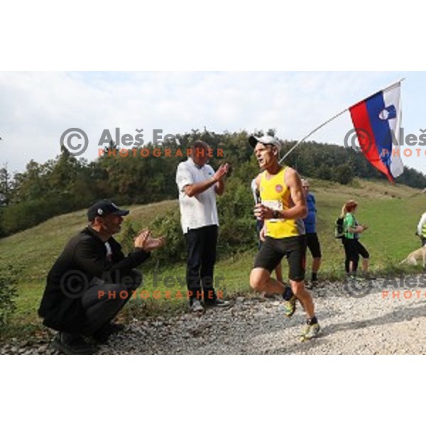 Franci Teraz (SLO) at 37. Smarna Gora race- WMRA Grand Prix Final, Ljubljana, Slovenia on October 1, 2016