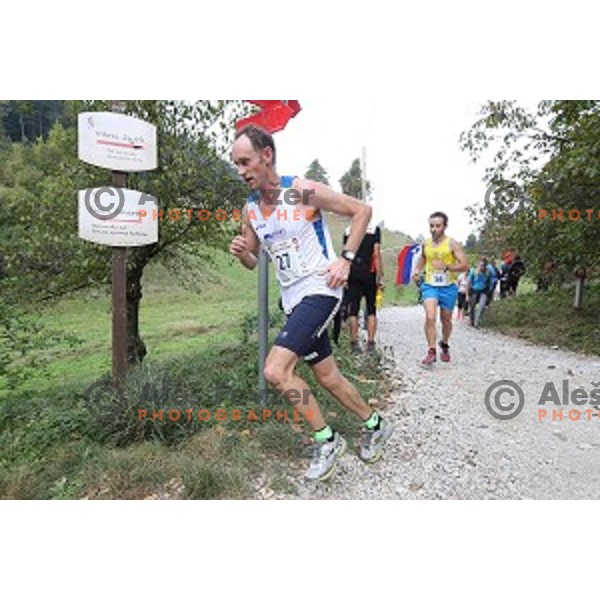 Borut Malavasic at 37. Smarna Gora race- WMRA Grand Prix Final, Ljubljana, Slovenia on October 1, 2016