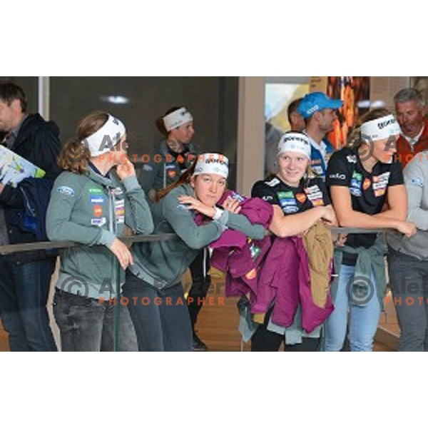 Slovenia Winter teams presentation in Nordic Centre Planica on October 18, 2016
