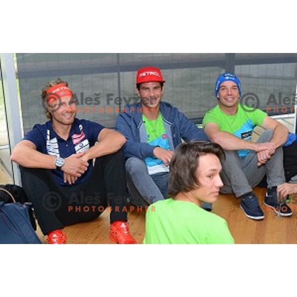 Slovenia Winter teams presentation in Nordic Centre Planica on October 18, 2016