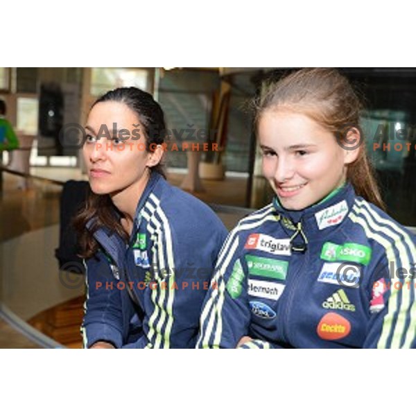 Slovenia Winter teams presentation in Nordic Centre Planica on October 18, 2016