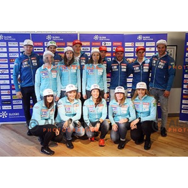 Slovenia Winter teams presentation in Nordic Centre Planica on October 18, 2016
