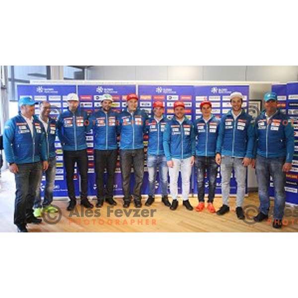 Slovenia Winter teams presentation in Nordic Centre Planica on October 18, 2016