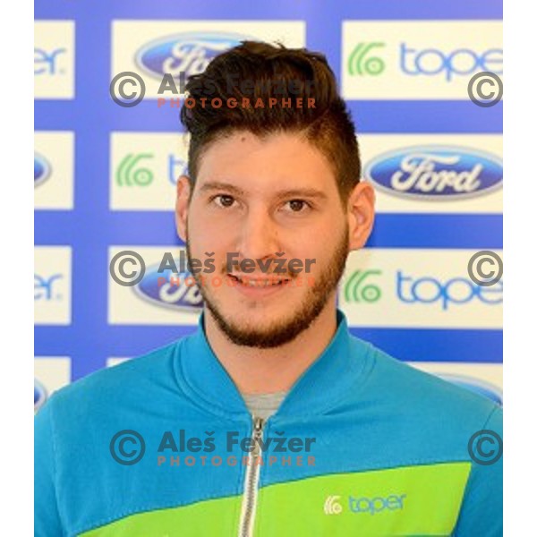 Blaz Ogorelc at Slovenia Winter teams presentation in Nordic Centre Planica on October 18, 2016