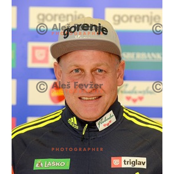  Goran Janus at Slovenia Winter teams presentation in Nordic Centre Planica on October 18, 2016