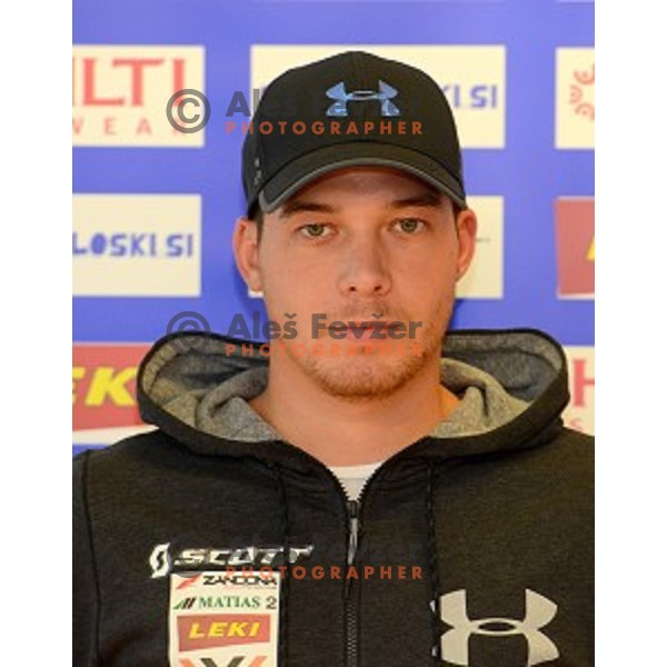 Saso Ales at Slovenia Winter teams presentation in Nordic Centre Planica on October 18, 2016