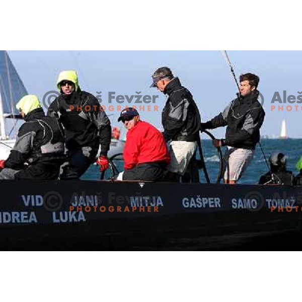 Ekipa 44 at Sailing regatta Barcolana, Trieste, Italy 14.10.2007. Photo by Ales Fevzer 
