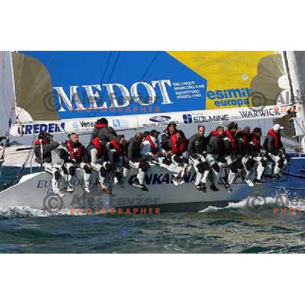 Esimit at Sailing regatta Barcolana, Trieste, Italy 14.10.2007. Photo by Ales Fevzer 