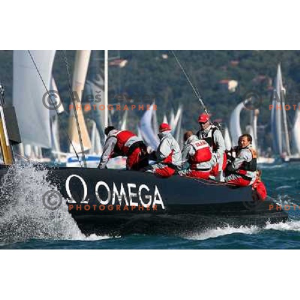Omega at Sailing regatta Barcolana, Trieste, Italy 14.10.2007. Photo by Ales Fevzer 