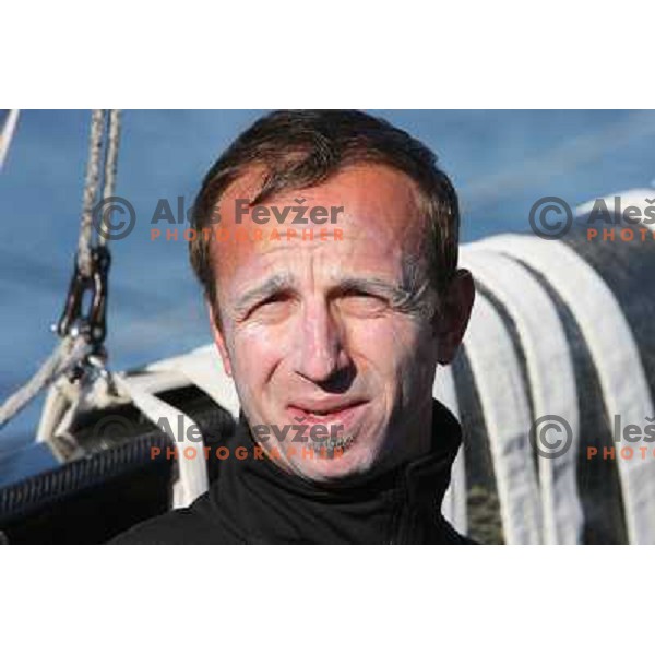 Jani Klemencic at Sailing regatta Barcolana, Trieste, Italy 14.10.2007. Photo by Ales Fevzer 