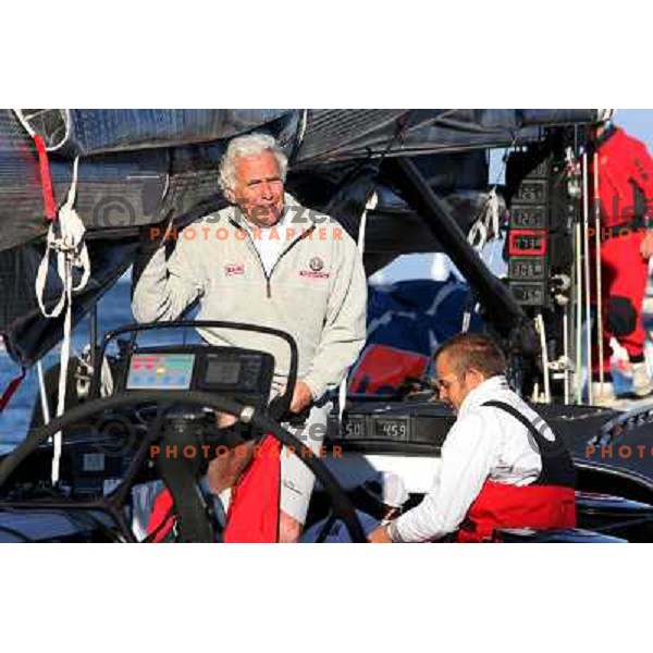 Alfa Romeo 2 team members before start of Sailing regatta Barcolana, Trieste, Italy 14.10.2007. Photo by Ales Fevzer 